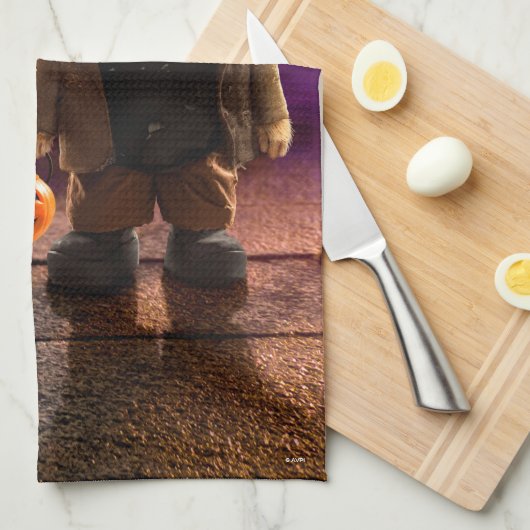 Gothic Geschirrtuch (Viertel Falte)