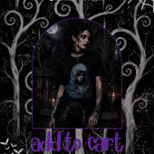 Gothic Gespenstisch Tri-Blend Shirt