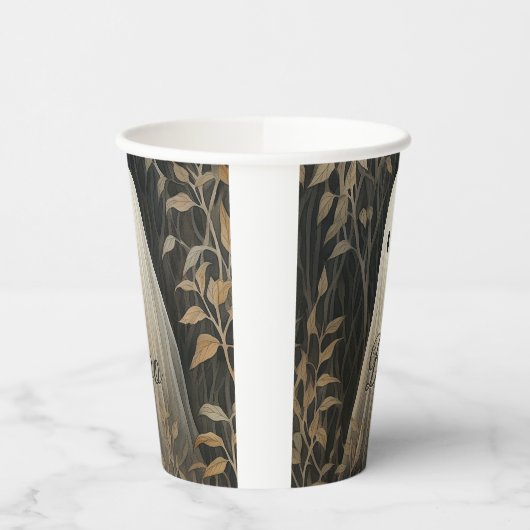 Gothic Ghost Halloween Pappbecher (Links)