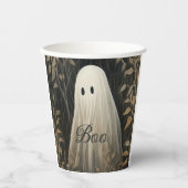 Gothic Ghost Halloween Pappbecher (Vorderseite)