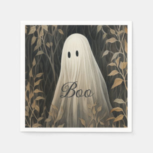 Gothic Ghost Halloween Serviette