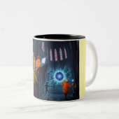 Gothic Ghost Hunt Zweifarbige Tasse (VorderseiteRechts)