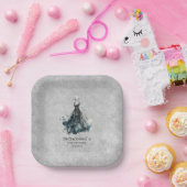 Gothic Girl Birthday Pappteller (Party)