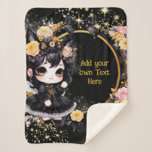 Gothic Girl Custom Deco Goth Kawaii Chibi Sherpadecke