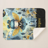 Gothic Girl Custom Deco Goth Kawaii Chibi Sherpadecke (Vorderseite (Horizontal))