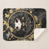 Gothic Girl Custom Deco Goth Kawaii Chibi Sherpadecke (Vorderseite (Horizontal))