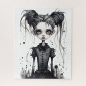 Gothic Girl Jigsaw Puzzle (Vertikal)