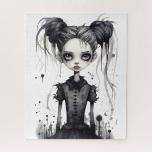 Gothic Girl Jigsaw Puzzle