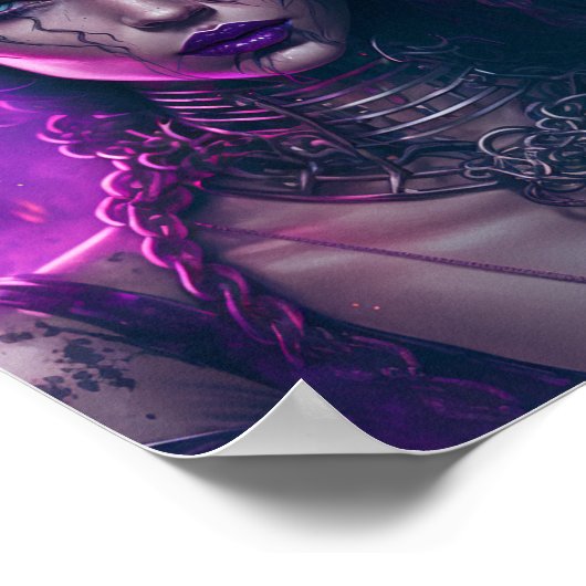 Gothic Girl Poster (Ecke)