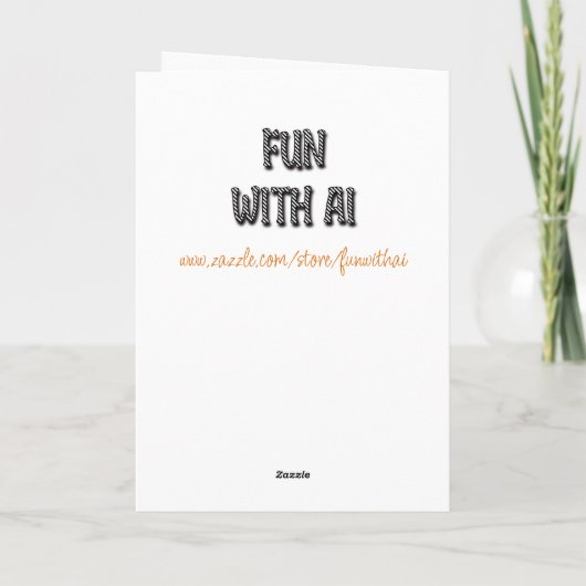 Gothic Girl Spooky Haunting Halloween Karte (Rückseite)