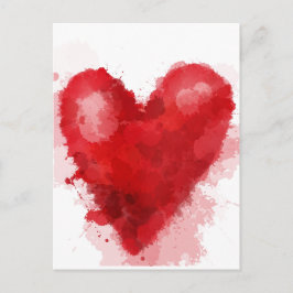 Gothic Girl Valentine Feiertagspostkarte