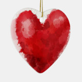 Gothic Girl Valentine Keramikornament (Rechts)