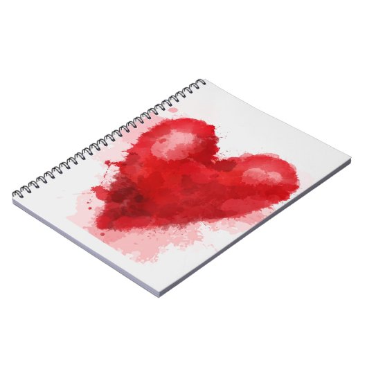 Gothic Girl Valentine Notizblock (Linke Seite)