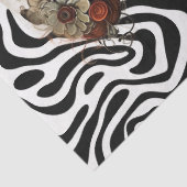 Gothic Girl Vintag Florals Dekoupage & Craft Seidenpapier (Detail)