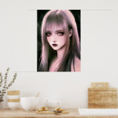Gothic Girls #001: Enigma enthüllt Poster (Küche)