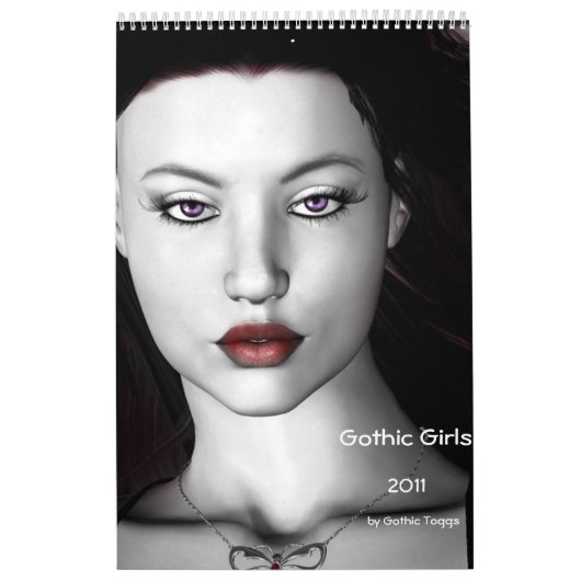 Gothic Girls 2011 Kalender (Titelbild)
