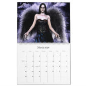 Gothic Girls Fantasy 3D Wall Calendar Kalender (Mär 2026)