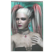 Gothic Girls Fantasy Art Book Calendar Kalender (Feb 2026)