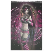Gothic Girls Fantasy Art Book Calendar Kalender (Jan 2026)