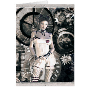 Gothic Girls Steampunk im Herzen