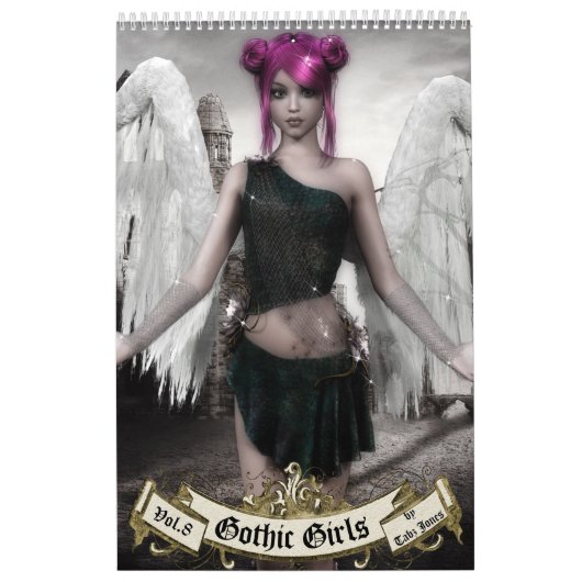 Gothic Girls Year Art Book Kalender (Titelbild)