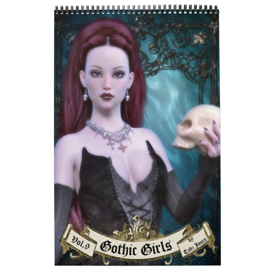 Gothic Girls Year Art Book Kalender (Titelbild)
