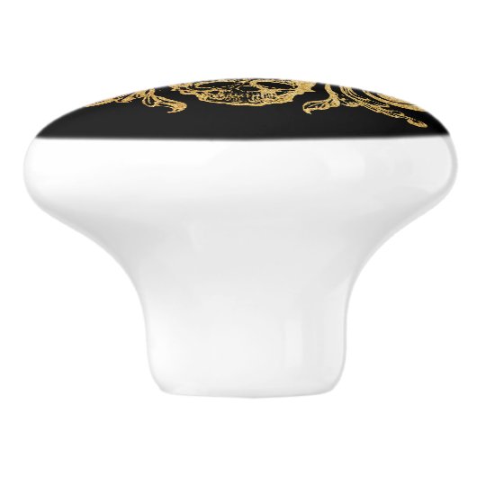 Gothic Glam | KERAMIK Keramikknauf (Seitenansicht)