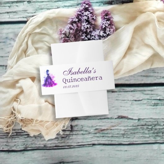 Gothic Glam Quince Einladungsbanderole