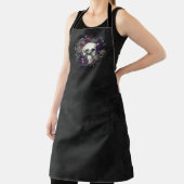 Gothic Glam | SCHÜRZE | Schädel und Rose (InSitu)