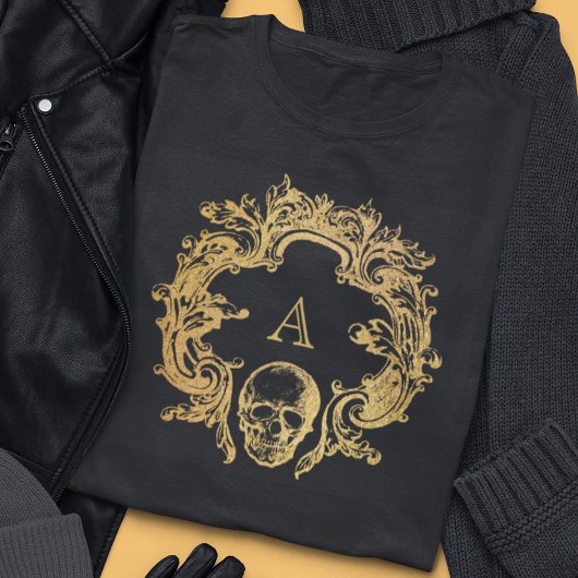 Gothic Glam | T - SHIRT | Front | Gold