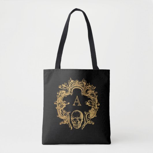Gothic Glam | TASCHE | Monogramm (Vorderseite)