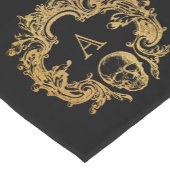 Gothic Glam | Tischläufer | Schwarz (Ecke)