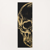 Gothic Glam | Yoga Mat | Schwarz Yogamatte (Vorderseite)