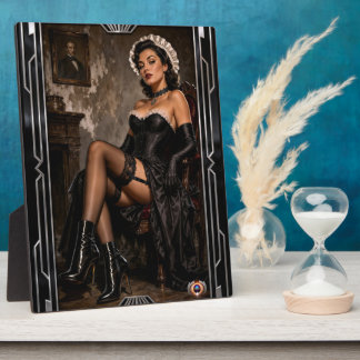 Gothic Glamour Studie und die Anziehungskraft von Fotoplatte