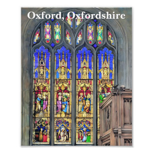 Gothic-Glasfenster drucken Fotodruck