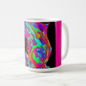 Gothic Goddess with Horned Headdress Mug Kaffeetasse (VorderseiteRechts)