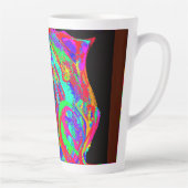 Gothic Goddess with Horned Headdress Mug Milchtasse (Rechts)