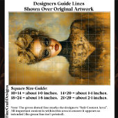 Gothic Gold Masquerade Woman, Mask ER2L Decoupage Seidenpapier