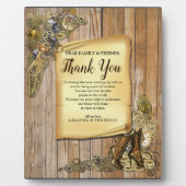 Gothic-Gold Steampunk Vielen Dank für Ihr Interess Fotoplatte (Vorderseite)