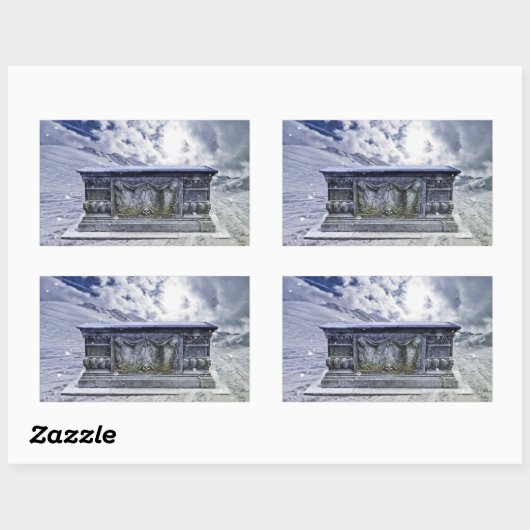 Gothic Grab Aufkleber (Blatt)