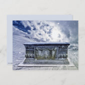 Gothic Grab Postcard Postkarte (Vorne/Hinten)