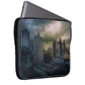 Gothic Graveyard 15" Notebook-Case Laptopschutzhülle (Vorne Rechts)