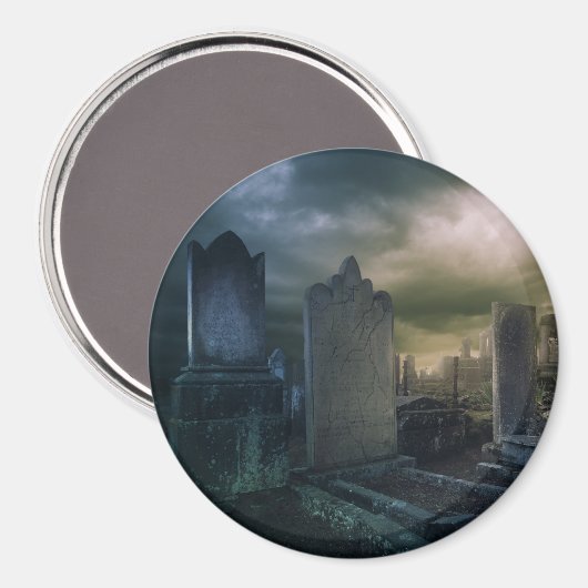 Gothic Graveyard Magnet (Vorderseite/Rückseite)