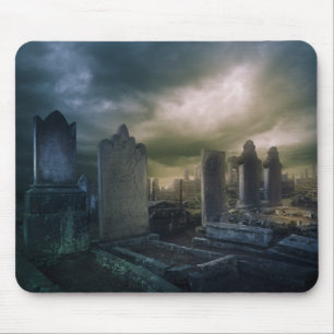 Gothic Graveyard Mouse Pad Mousepad