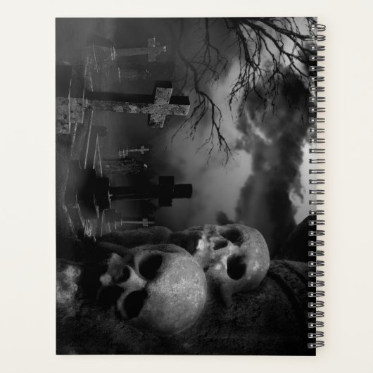 Gothic Graveyard Planner Planer (Rückseite)