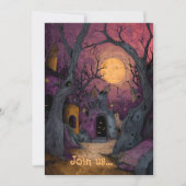 Gothic Graveyard Tim Burton Inspiriert Einladung (Vorderseite)