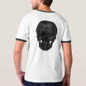 Gothic Gray Skull T-Shirt (Schwarz voll)