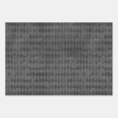 Gothic Gray Stone Skull Geschenkpapier Set (Vorderseite 3)