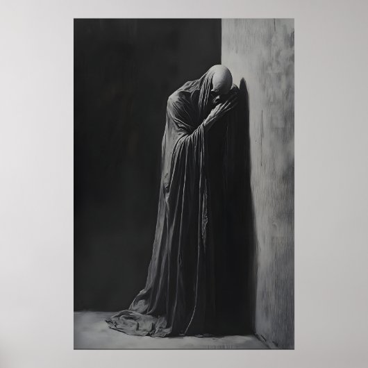 Gothic Grim Reaper Wall Art Dark Academia Poster (Vorne)