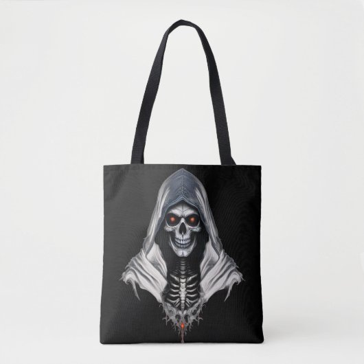 Gothic Grim Sensenmann Schultertasche Tasche (Vorderseite)